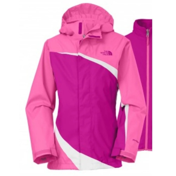 The North Face Other - The North Face Girls’ Mountain View Triclimate jacket pink XL  shell only